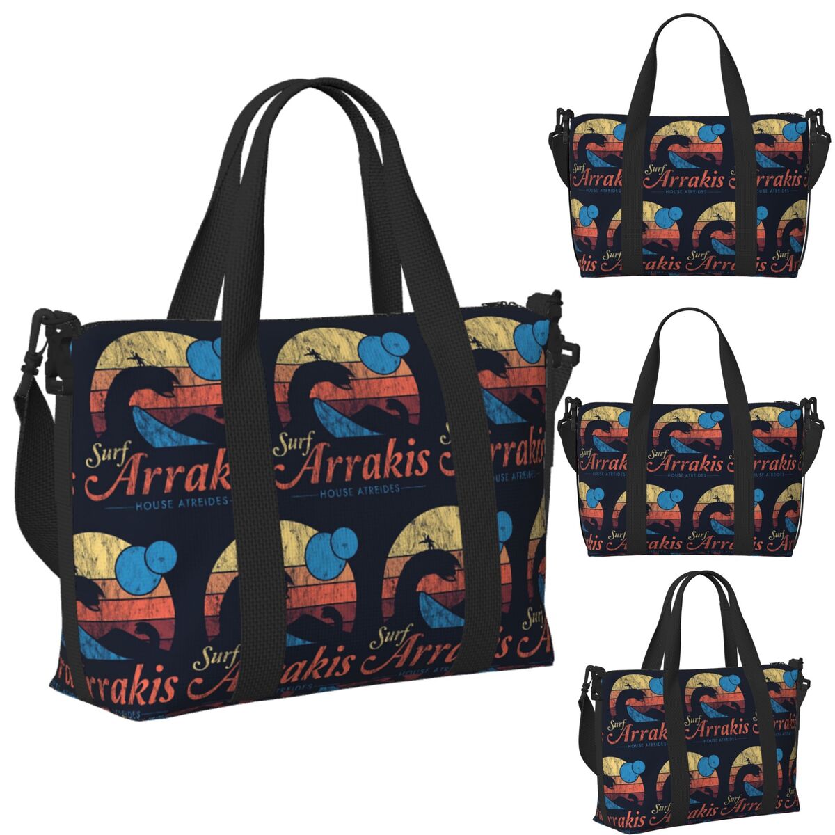Women Bags Dune - Visita personalizada Arrakis desgastado Surf Dune