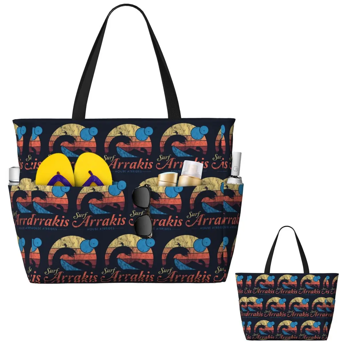 Women Bags Dune - Bolsa de Playa Estilo Sci-Fi Arrakis