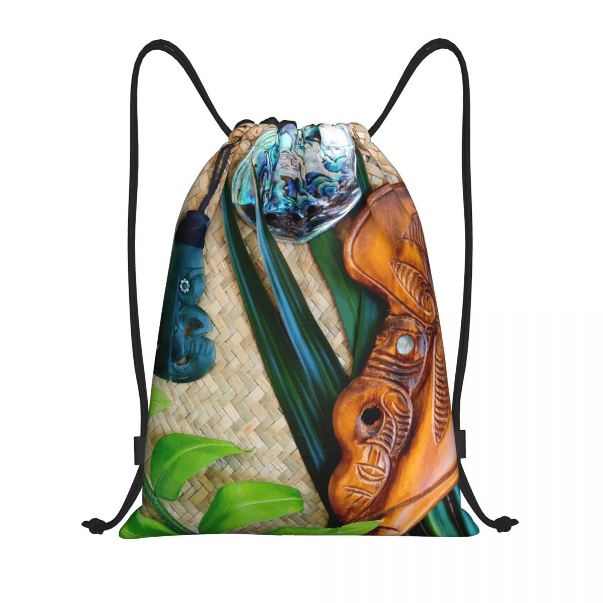 Women Bags Nz - Bolsa con cordón con tema NZ