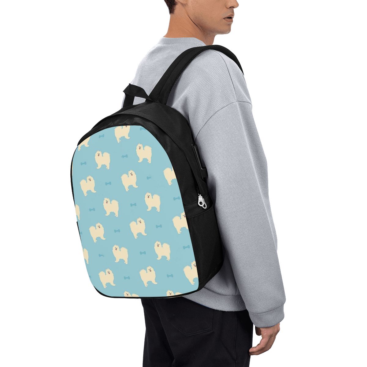 Women Bags Laptop - Mochila Samoyed Dog para viaje, bolsa