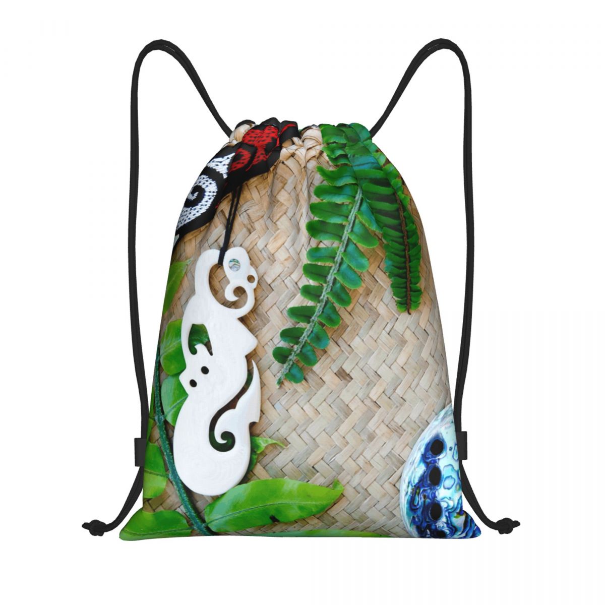 Women Bags Nz - NZ Maoris tema bolsas con cordón