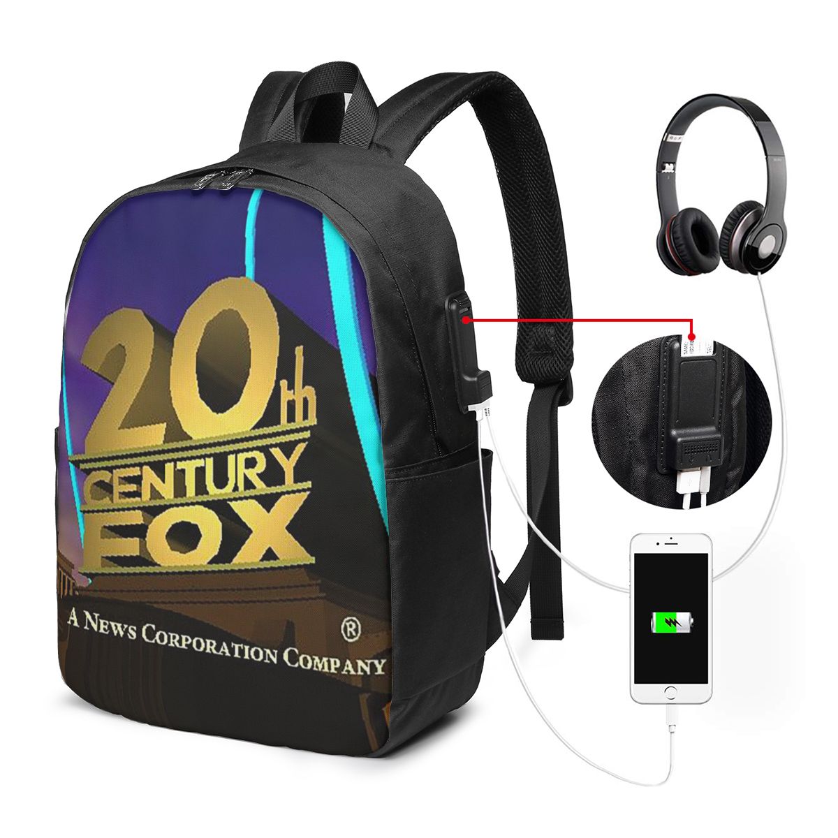 Women Bags Laptop - Mochila clásica 20th Century Fox, bolsa