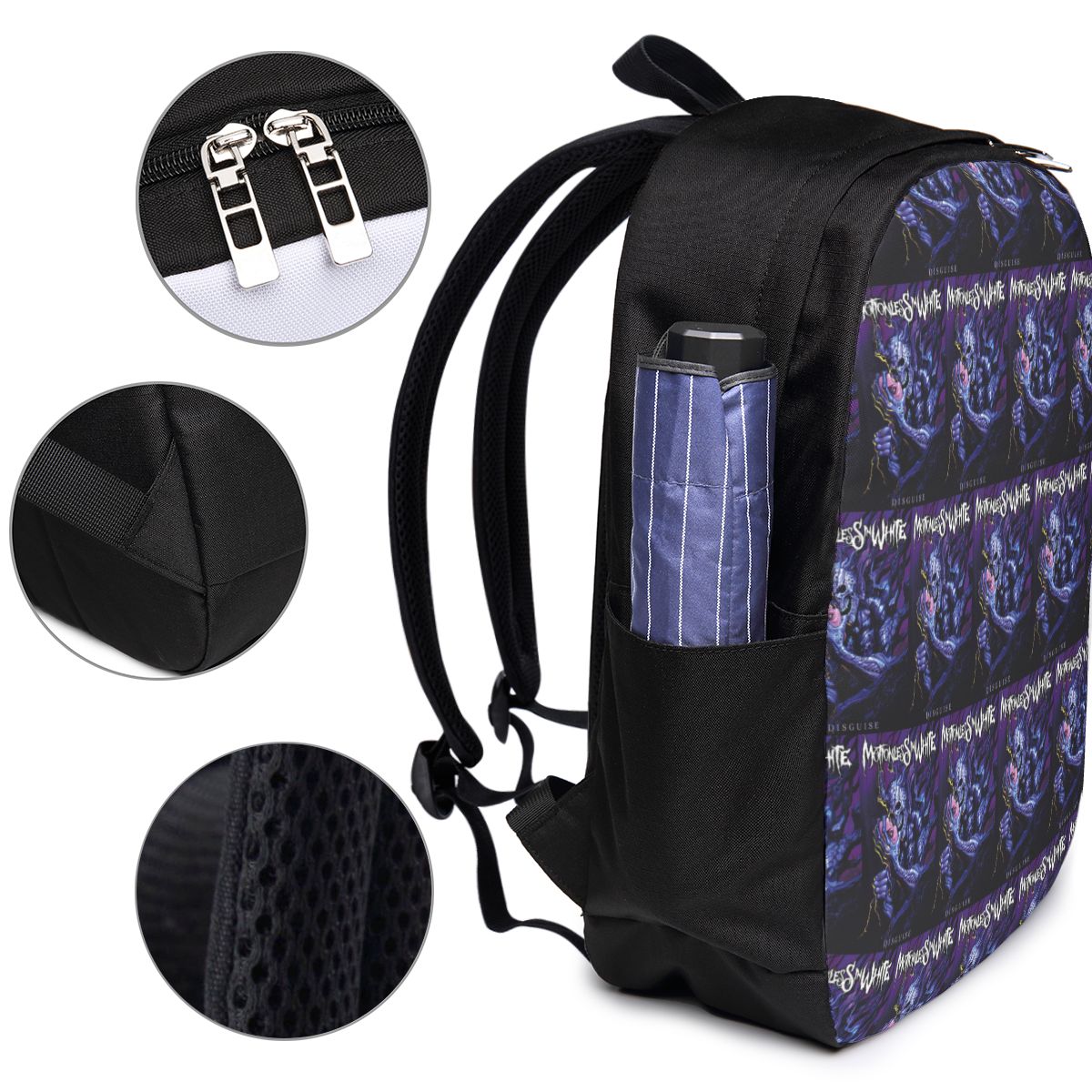 Mochila Motionless In White, b - Women Bags Laptop reseña y precio