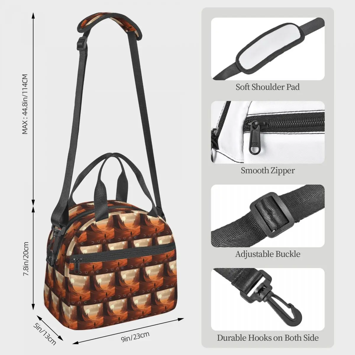 Dune 2020 Fan Art Bolsa térmic - Women Bags Dune reseña y precio