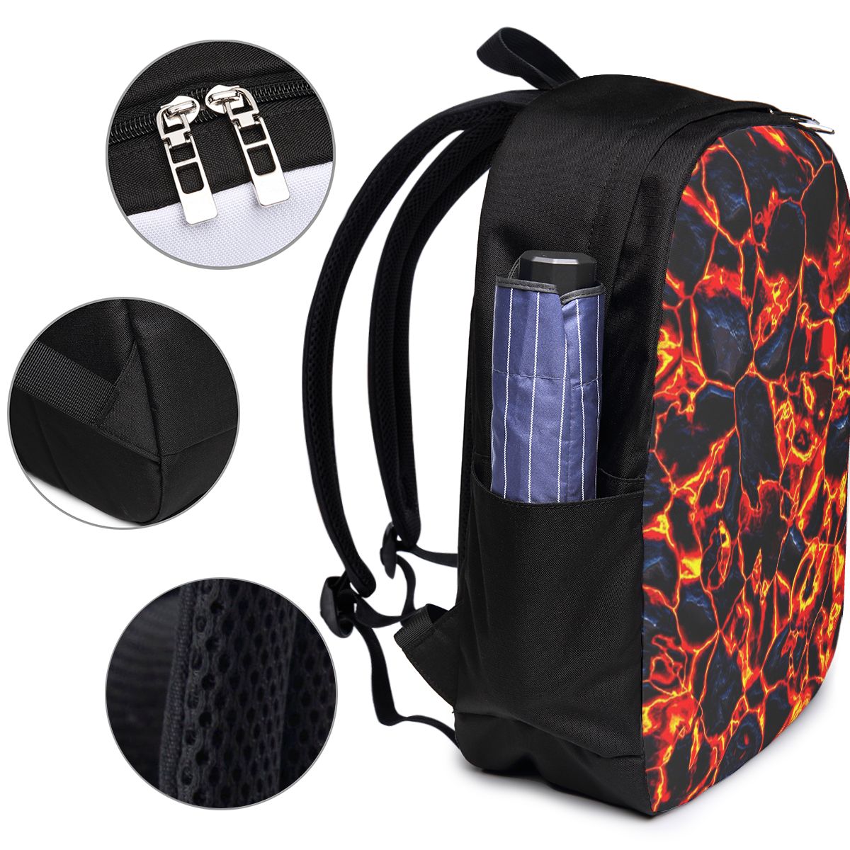 Mochila Magma Volcano Lava Fir - Women Bags Laptop reseña y precio
