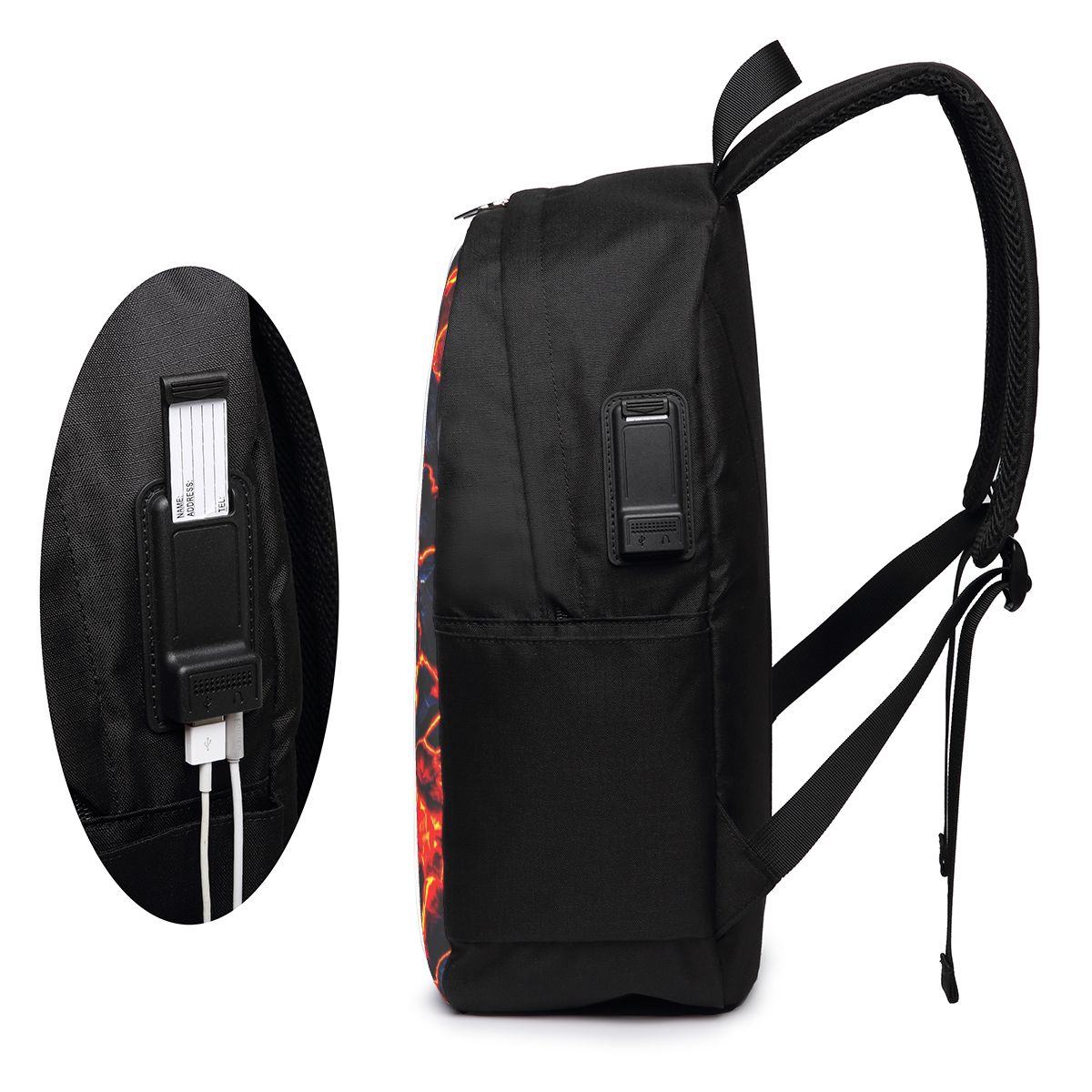 Mochila Magma Volcano Lava Fir - Women Bags Laptop reseña y precio