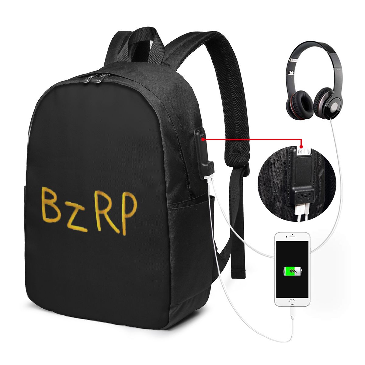 Mochila Bizarrap Cap (BZRP), b - Women Bags Laptop reseña y precio