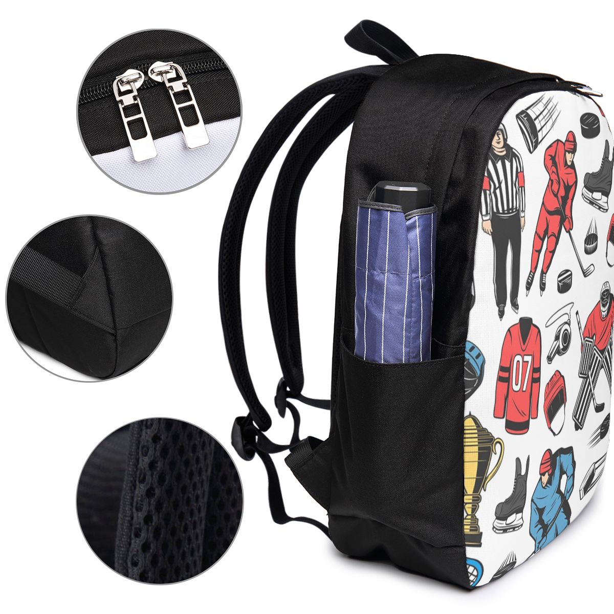Mochila Ice Hockey Players On  - Women Bags Laptop reseña y precio