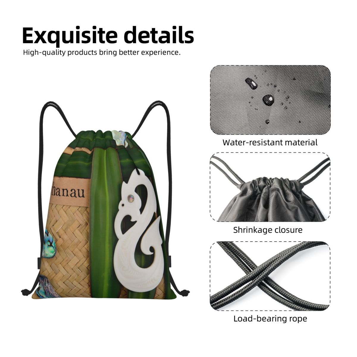 NZ Maoris bolsas con cordón ho - Women Bags Nz reseña y precio