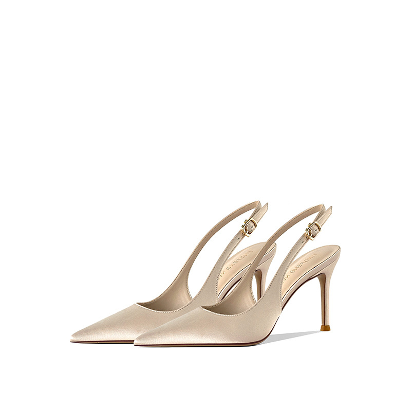 Sandalias de tacón fino con pu - Women Bags New reseña y precio