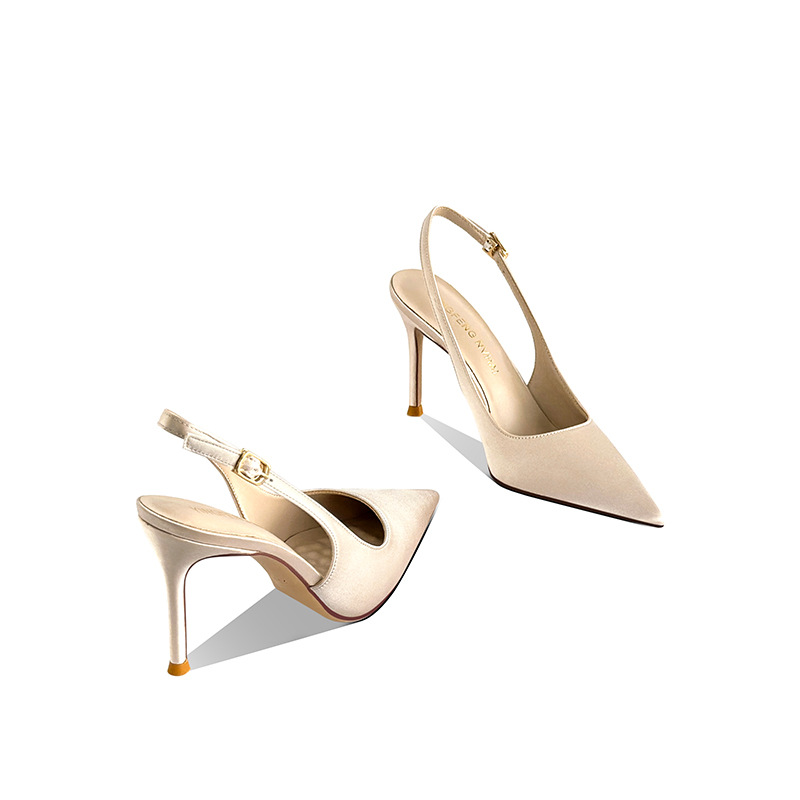 Sandalias de tacón fino con pu - Women Bags New reseña y precio
