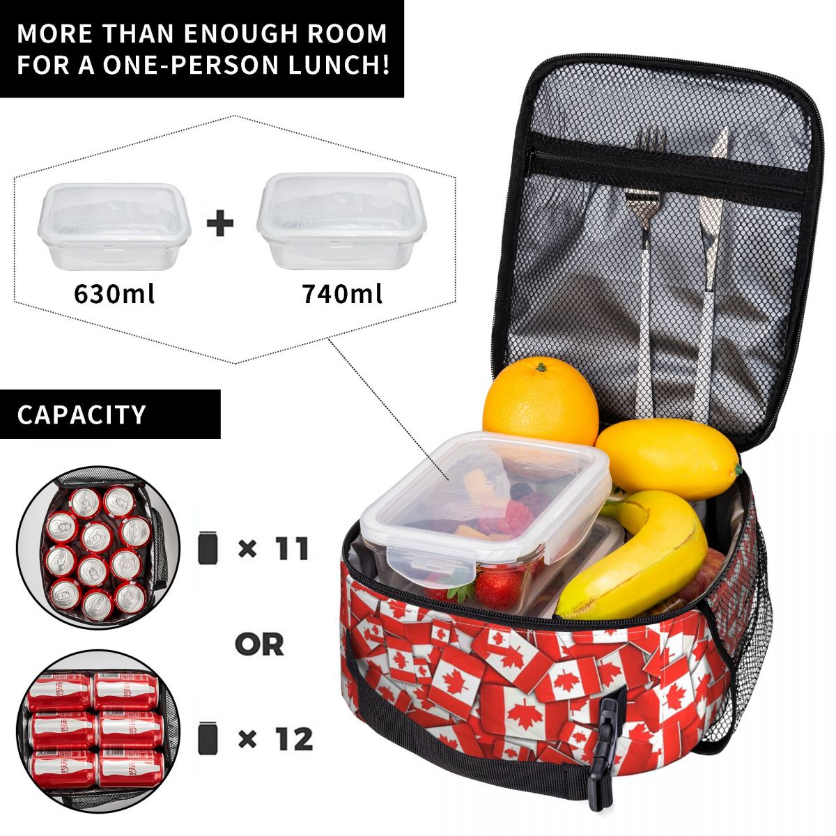 Bolsa de almuerzo con aislamie - Women Bags In Canada reseña y precio