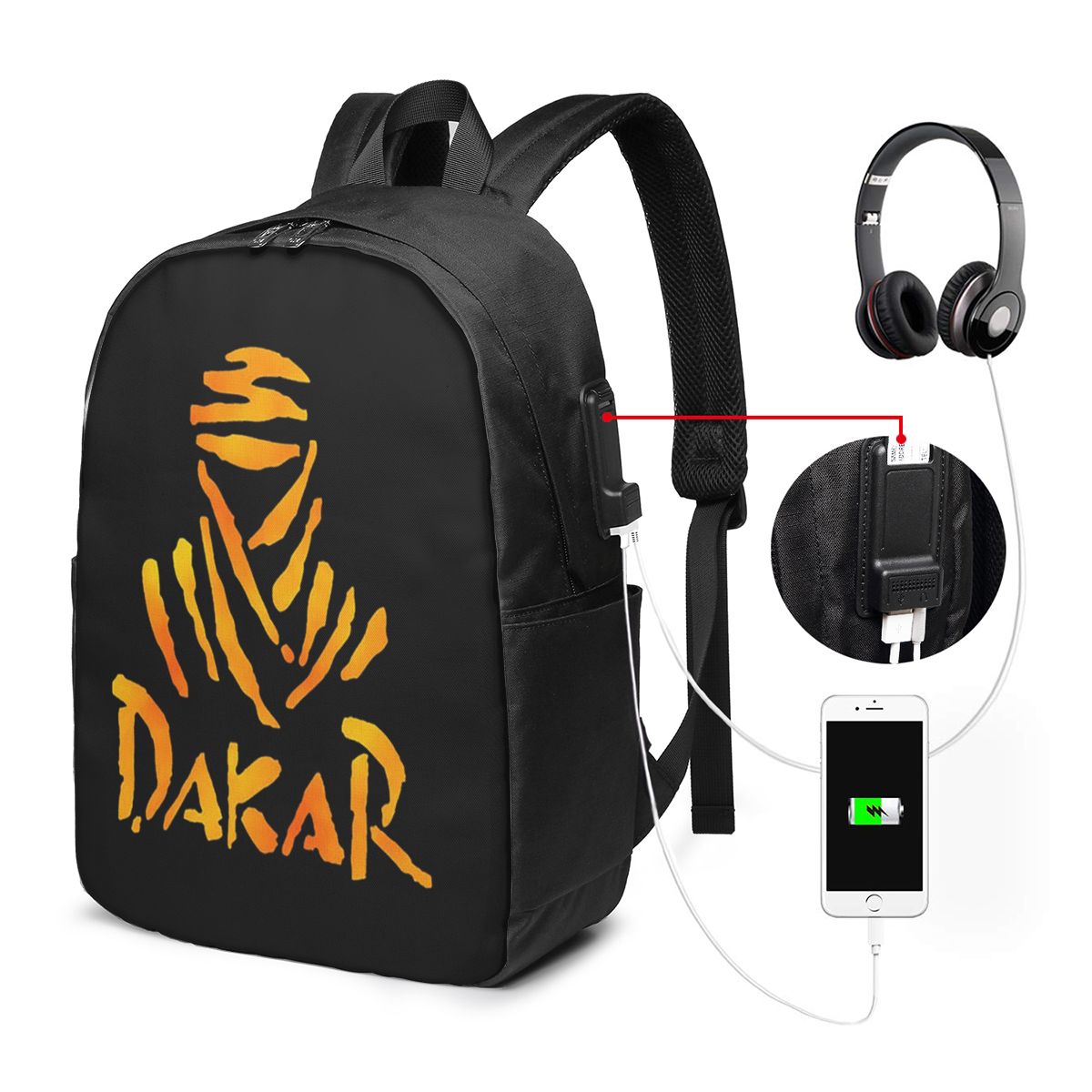 Mochila para motocicleta Dakar - Women Bags Laptop reseña y precio