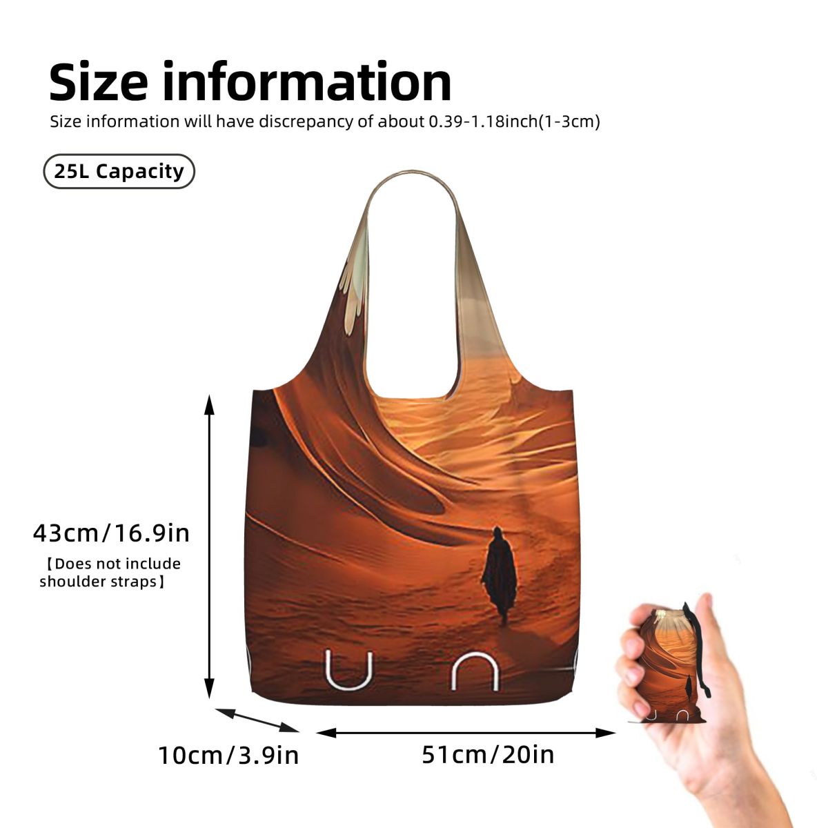 Dune 2020 Fan Art Shopping Tot - Women Bags Dune reseña y precio
