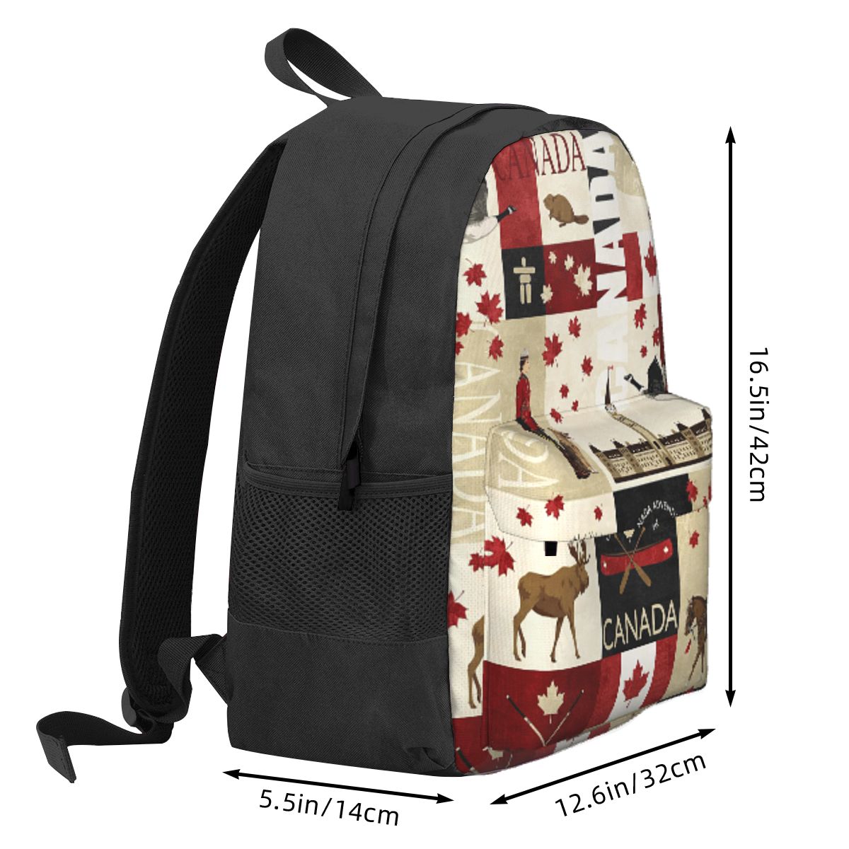 Mochila con bandera de Canadá, - Women Bags In Canada reseña y precio